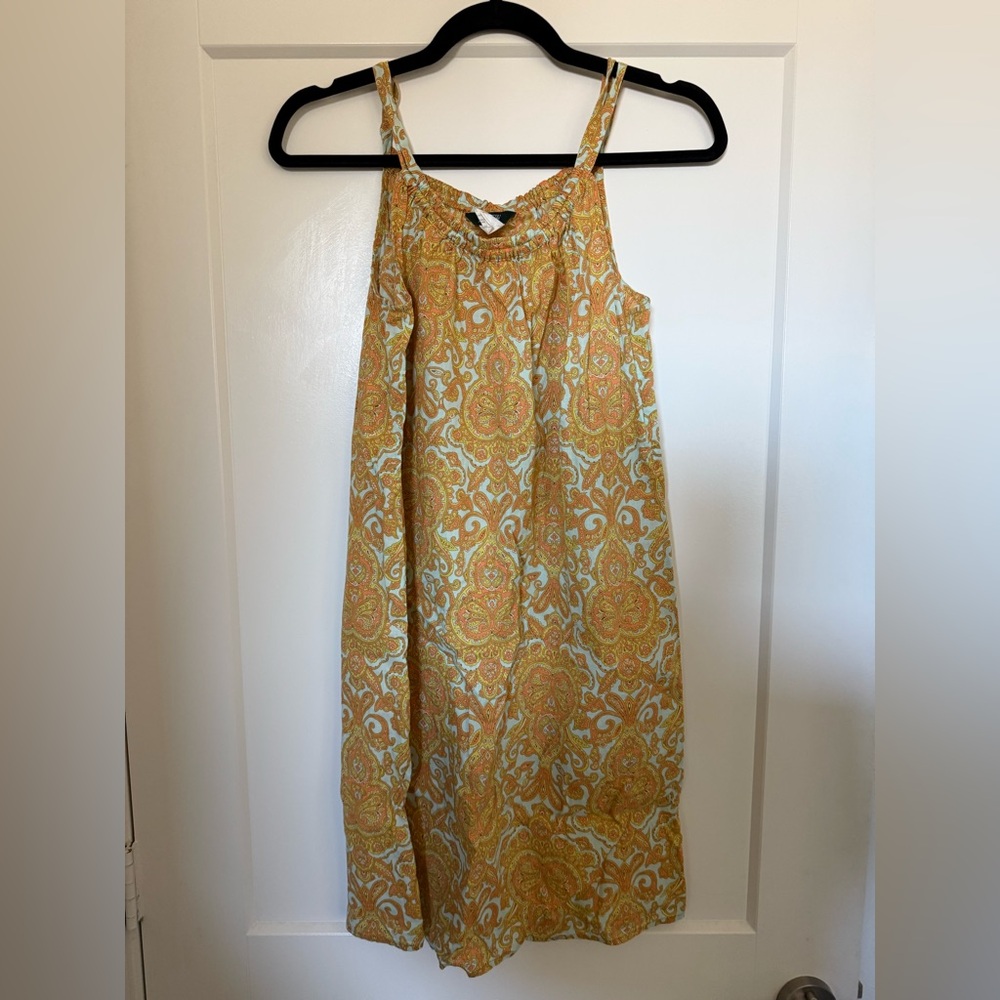 J. Crew Paisley Mini Dress